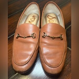 Women's Sam Edelman Tan Loafers Size 7.5 M